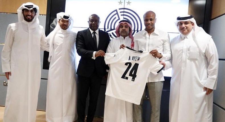 ‘Players who’ve achieved everything must move for the money’ – Solar Ayew defends Andre’s Qatar transfer