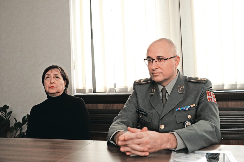 Dr Radmila Rajić Dimitrijević i dr Đorđe Radulović  