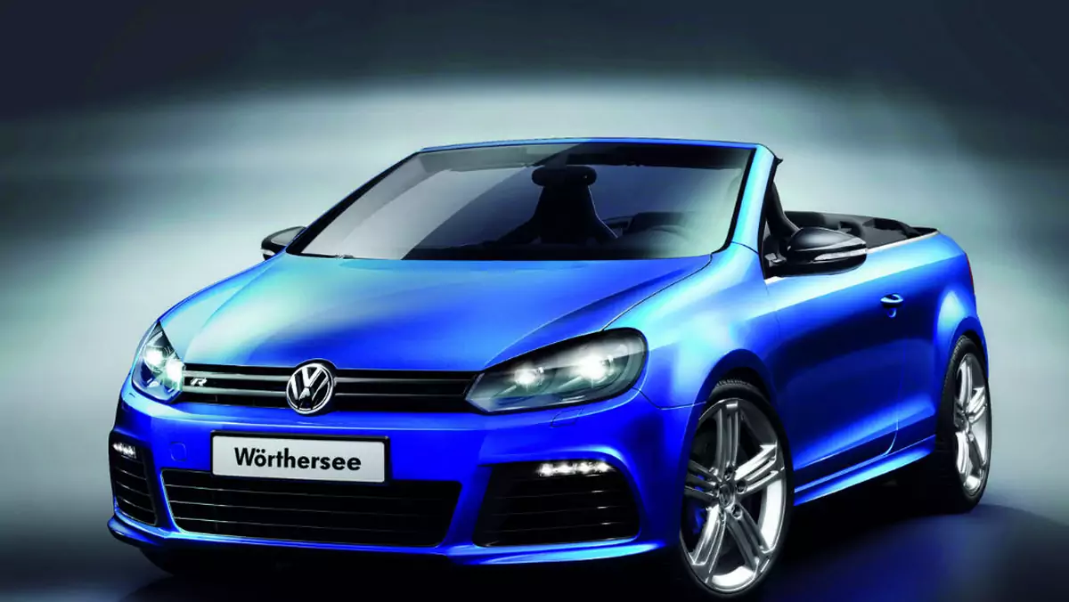 VW Golf R Cabriolet nad Wörthersee