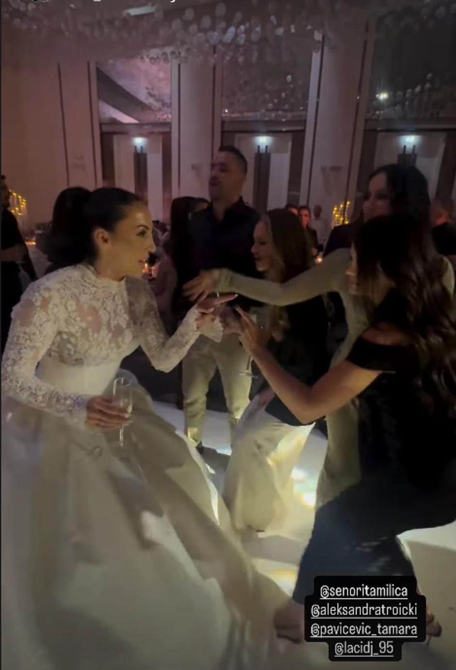 Gala svadba srpskog tenisera