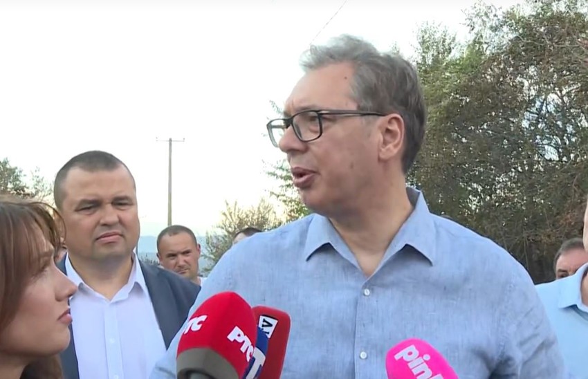 Vučić obišao najugroženija područja