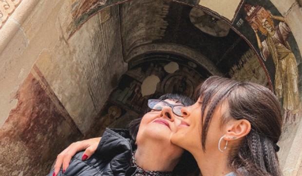 Dragana Mićalović sa majkom