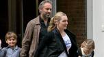 Kate Winslet i Sam Mendes z synem Joe i córką Mią w Nowym Jorku