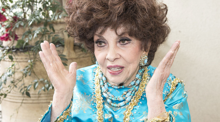 Gina Lollobrigida 95 évesen nagyot akar lépni. Fotó: Northfoto