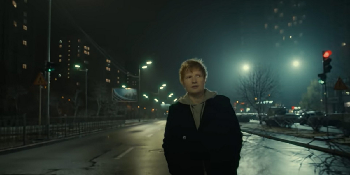 Ed Sheeran nagrał utwór z ukraińskim zespołem Antytila, którego muzycy walczą na froncie.