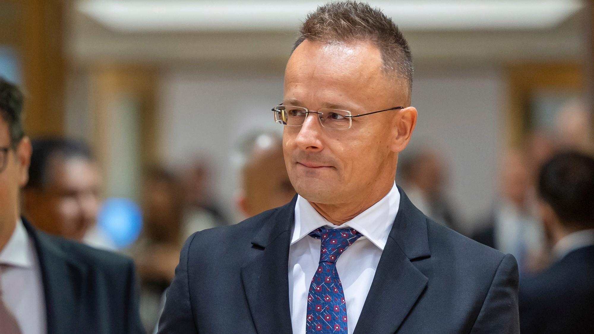 Maďarský minister zahraničných vecí Péter Szijjártó.