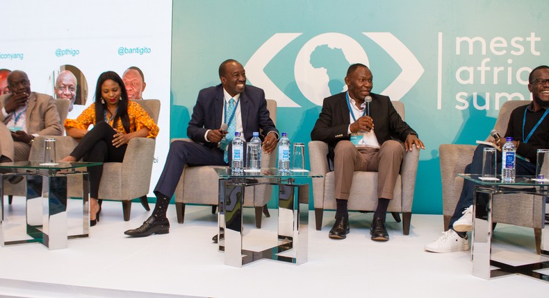 Panel discussion during the fourth MEST Africa Summit, in partnership with Microsoft.