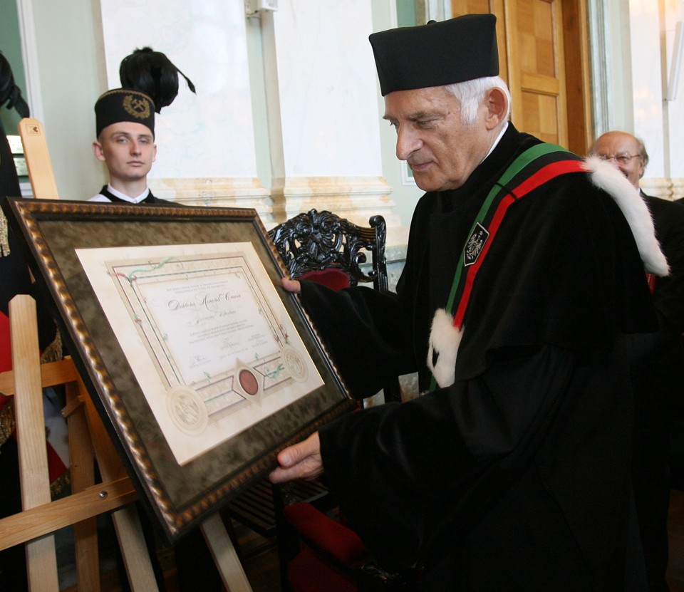 KRAKÓW JERZY BUZEK DOKTOREM HONORIS CAUSA AGH