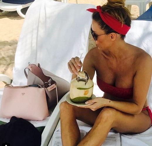 Małgorzata Rozenek na wakacjach