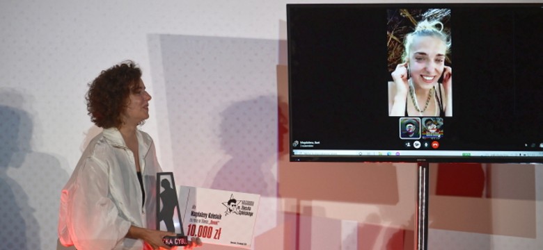 Magdalena Koleśnik laureatką Nagrody im. Zbyszka Cybulskiego 2020/2021