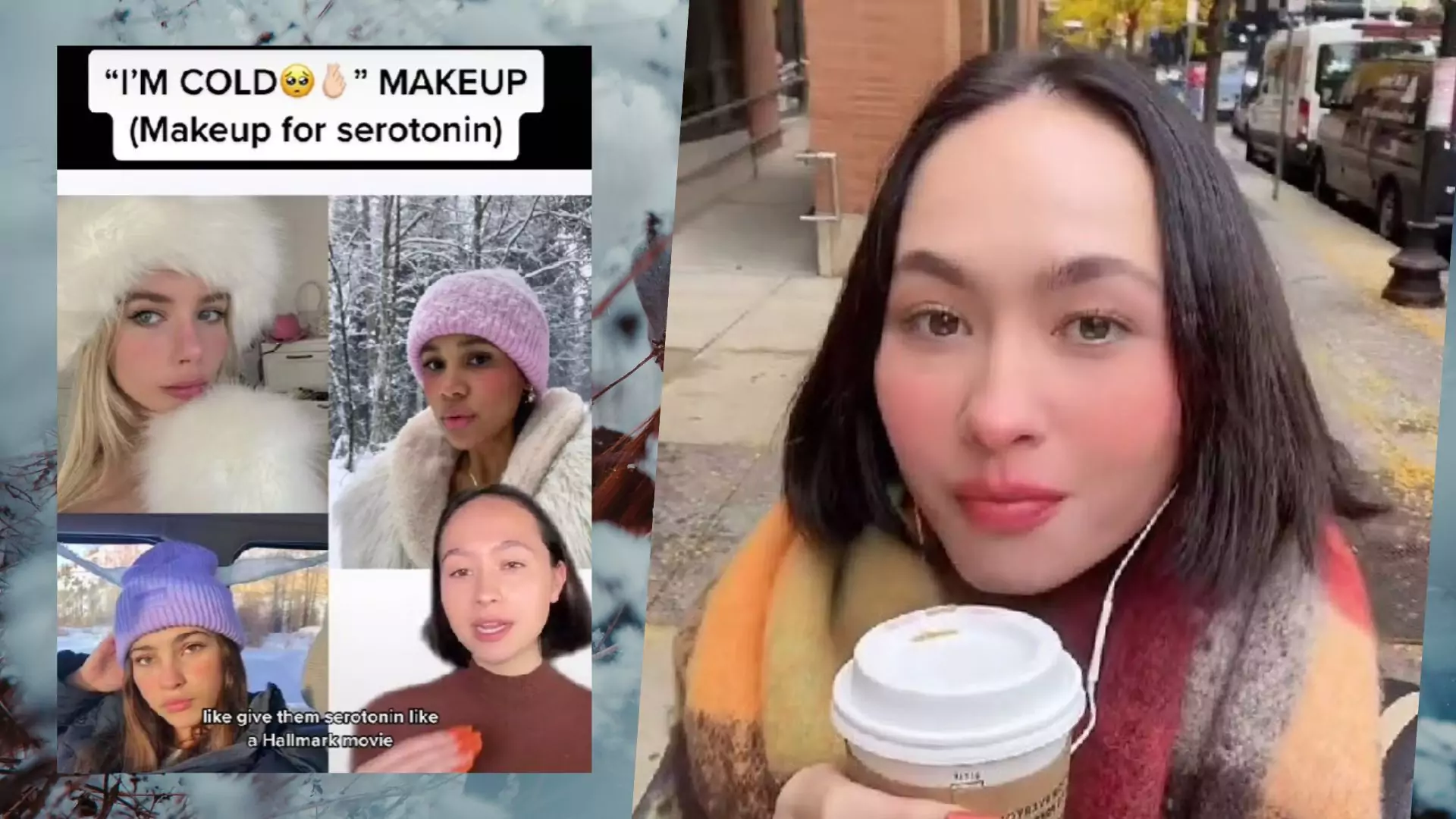 "Cold Girl" make-up ma szansę stać się hitem zimy. Inspiracja z TikToka