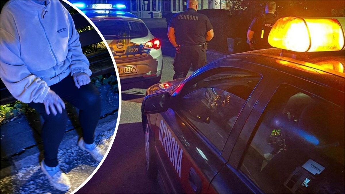 Kobieta w środku nocy błąkała się po mieście. Nie wiedziała, gdzie jest ani dokąd idzie