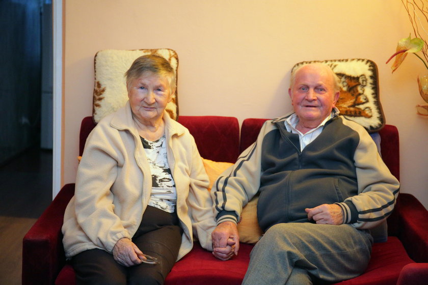 Kazimiera i Kazimierz kochają się już 64 lata