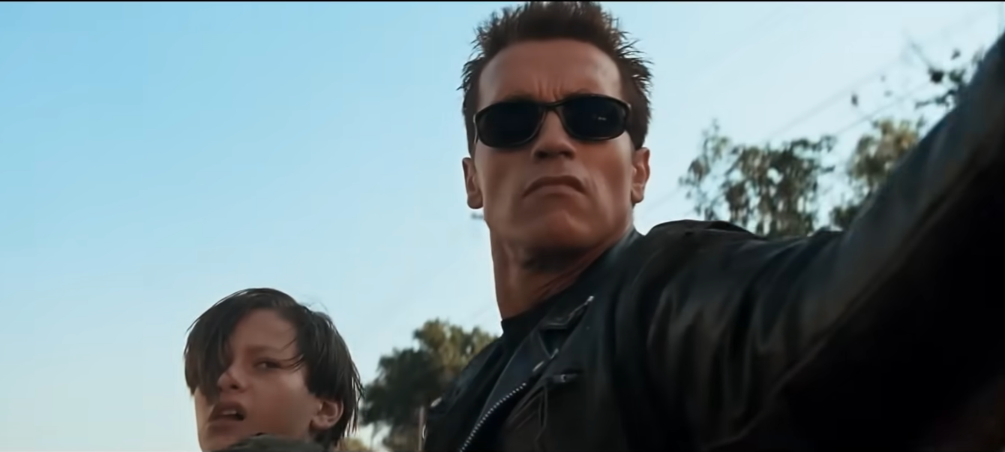 Arnold Schwarzenegger ako Terminátor. 