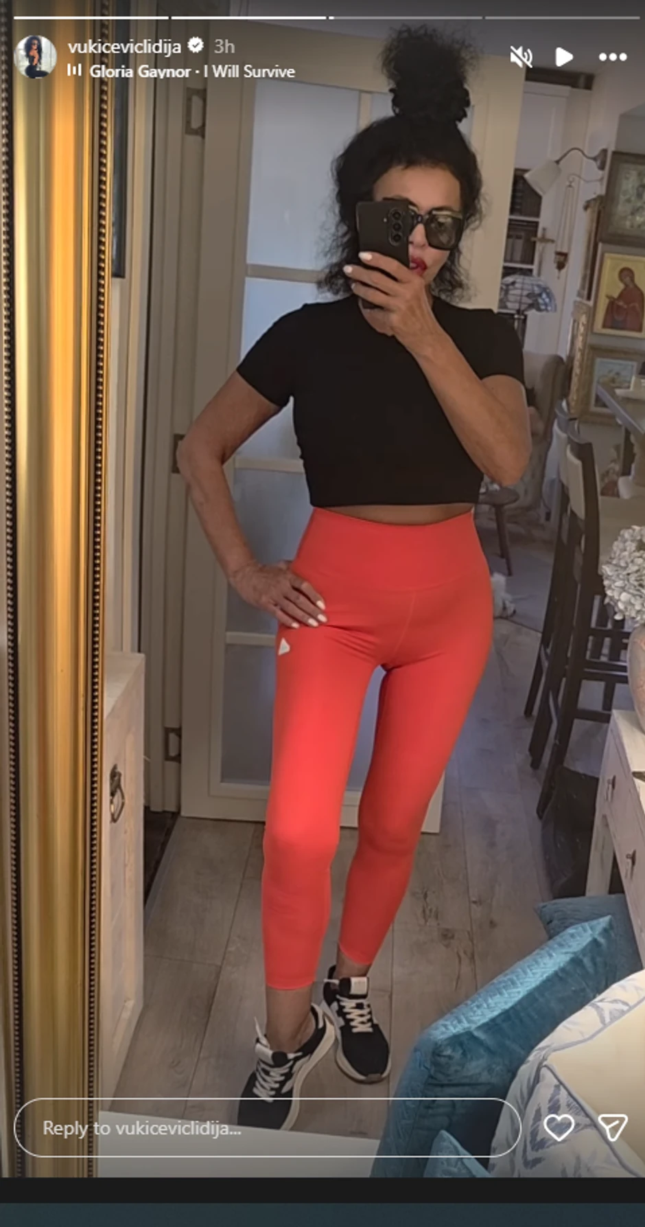 Lidija Vukićević u helankama