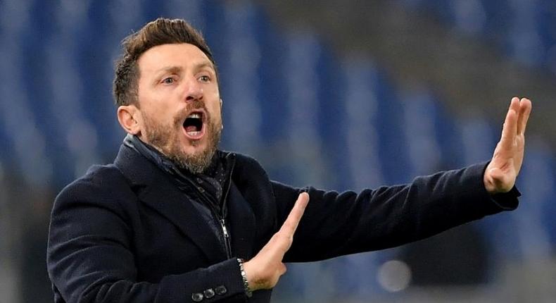 Eusebio Di Francesco's future as Roma coach could be decided against Genoa.