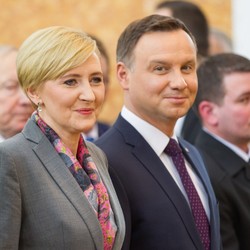 Jaka jest rola Agaty Dudy? Prezydent: Poglądy mojej żony, są poglądami mojej żony