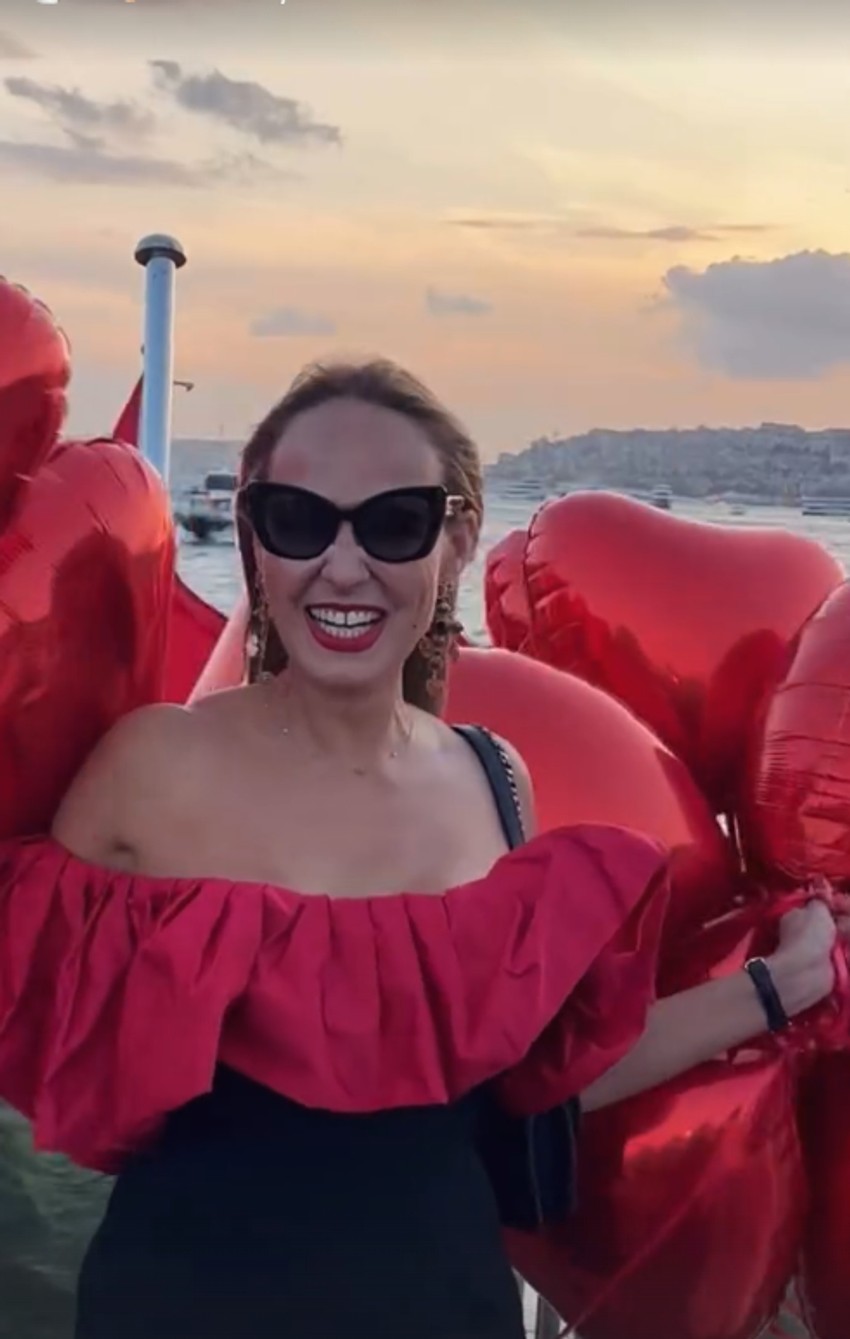 Marijana Mateus pozirala sa gomilom balona 