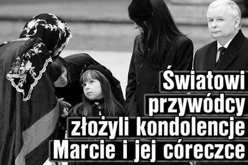 Kondolencje dla Marty i jej córeczki