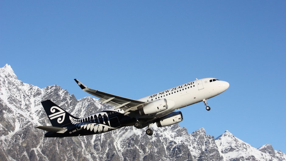 Samolot Air New Zealand