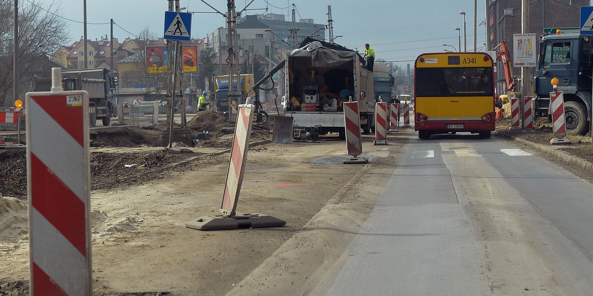 Kolejne utrudnienia z powodu remontu Mogilskiej