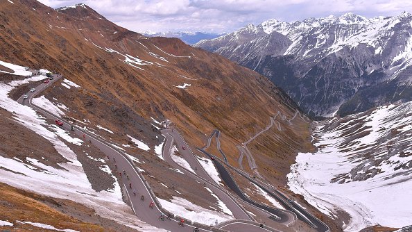 Podjazd na Stelvio, 2758 m n.p.m.