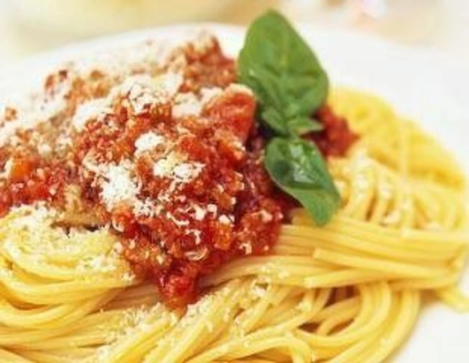 Porcija špageta "bolonjeze" je 18,50 evra