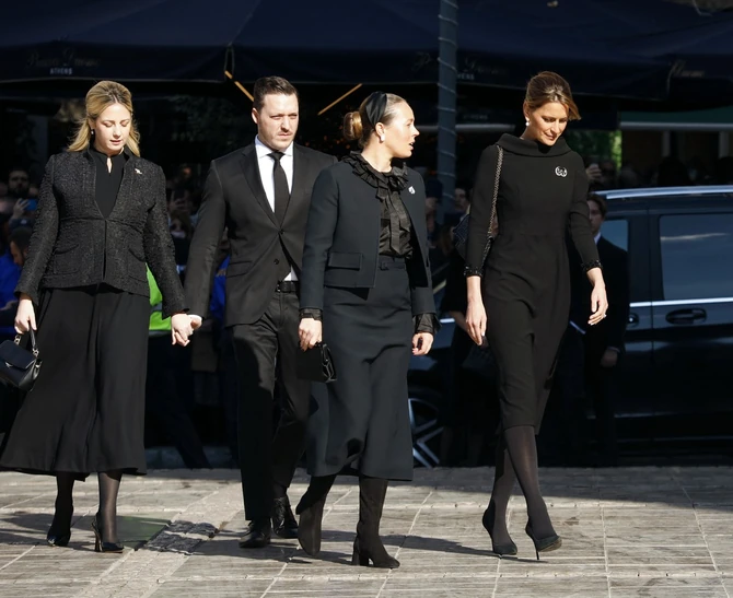 Tatjana Blantik danas u Atini foto: Papadakis Press/MEGA/ The Mega Agency