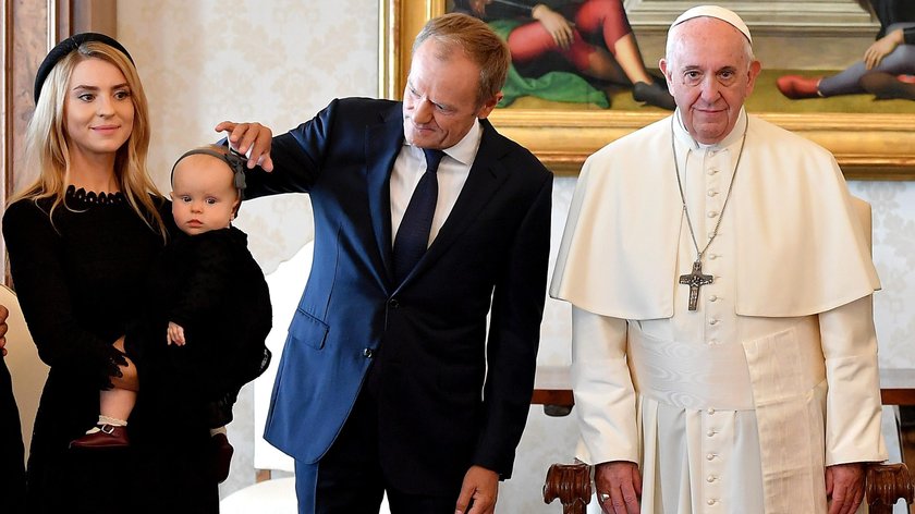 Donald Tusk z rodziną u papieża Franciszka