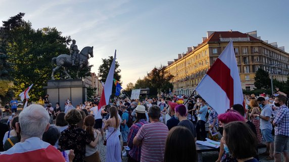 Pikieta w Szczecinie