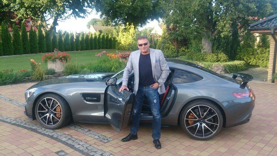 Krzysztof Rutkowski i Mercedes-AMG GT