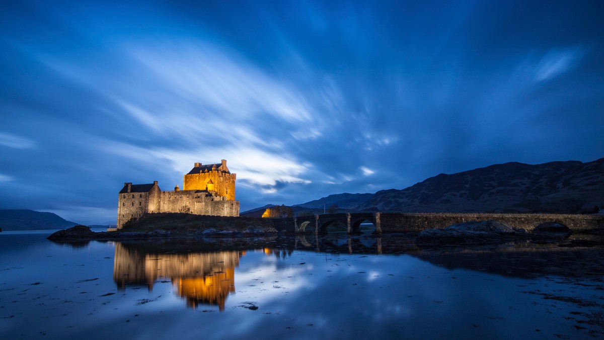 Zamek Eilean Donan w Szkocji