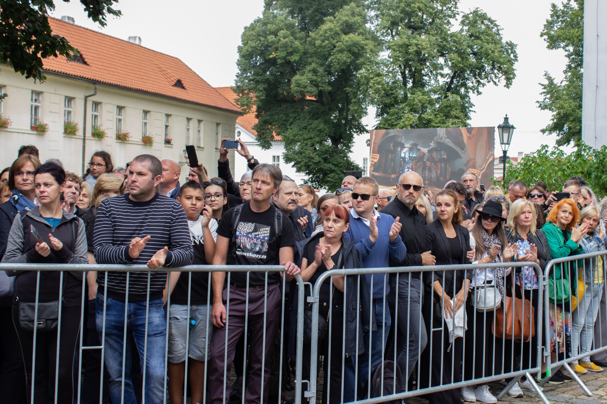 Posledná rozlúčka s Vašom Patejdlom v Prahe.