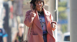 Vanessa Hudgens w stylowym płaszczu
