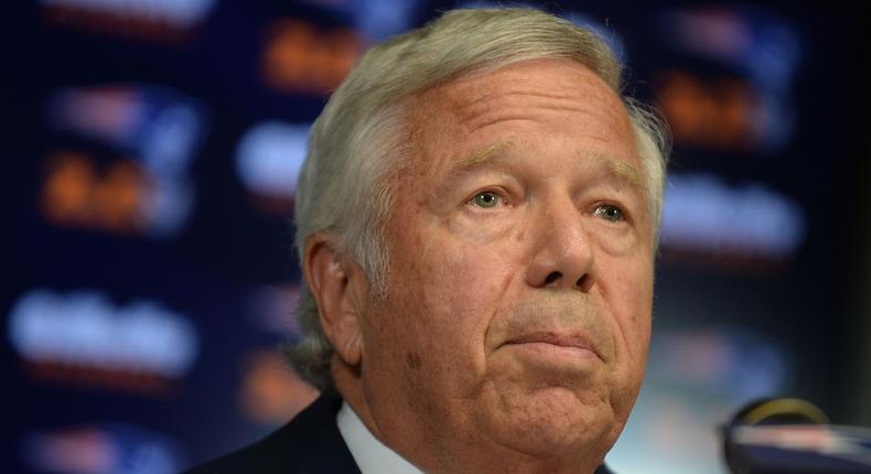 Patriots' Bob Kraft Charged in Prostitution Case
