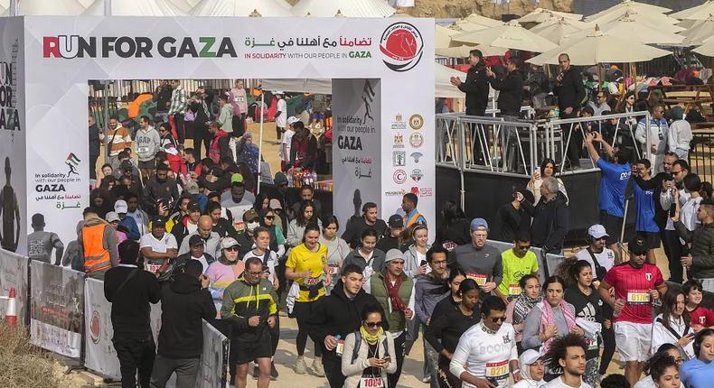 Égypte : Run for Gaza, 10 000 coureurs unis pour la cause palestinienne
