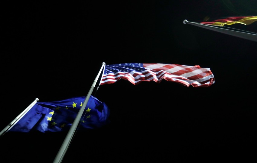 Nemačka, SAD, zastave