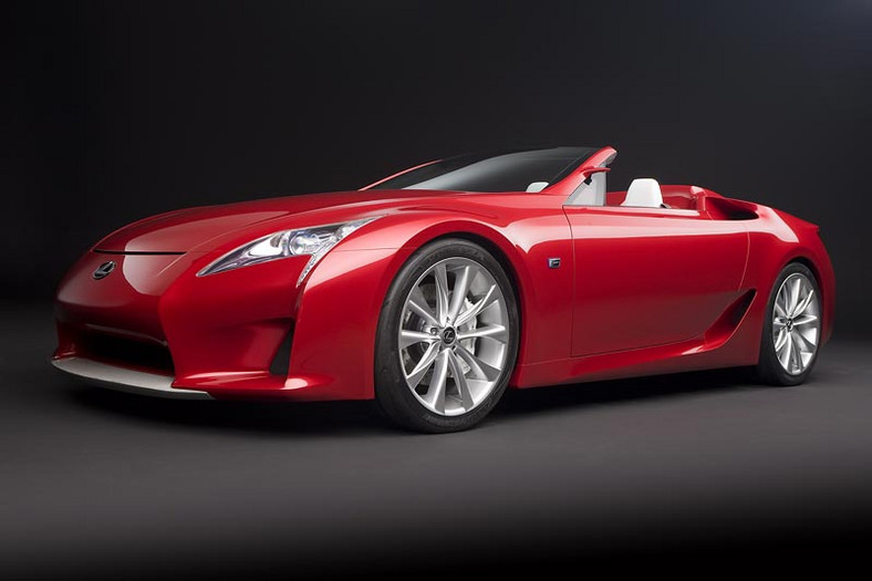 Detroit 2008: Lexus LF-A Roadster – lexusowy roadster