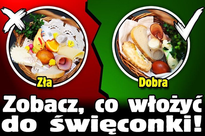 Zobacz, co włożyć do święconki!