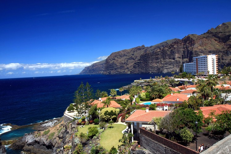 Puerto Santiago na Teneryfie