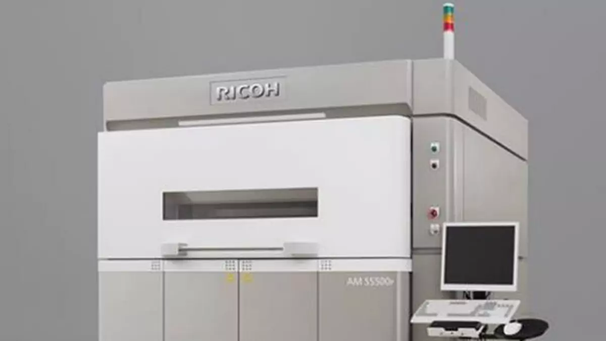 Ricoh ujawnia AM S5500P, nową, wydajną drukarkę 3D