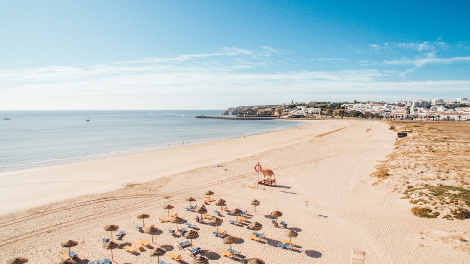 Plaża Meia, Portugalia