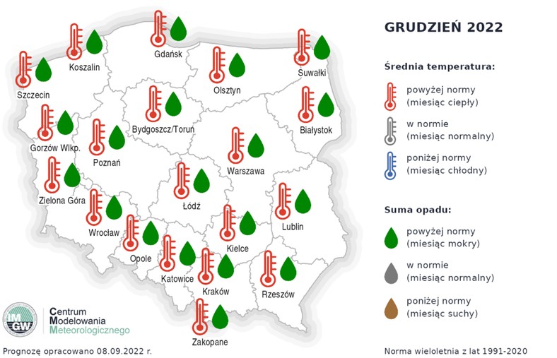 Przed nami ciepły grudzień