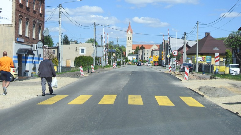 Orzesze, ul. Rybnicka – dojazd do skrzyżowania z DW 926 – ul. Mikołowską