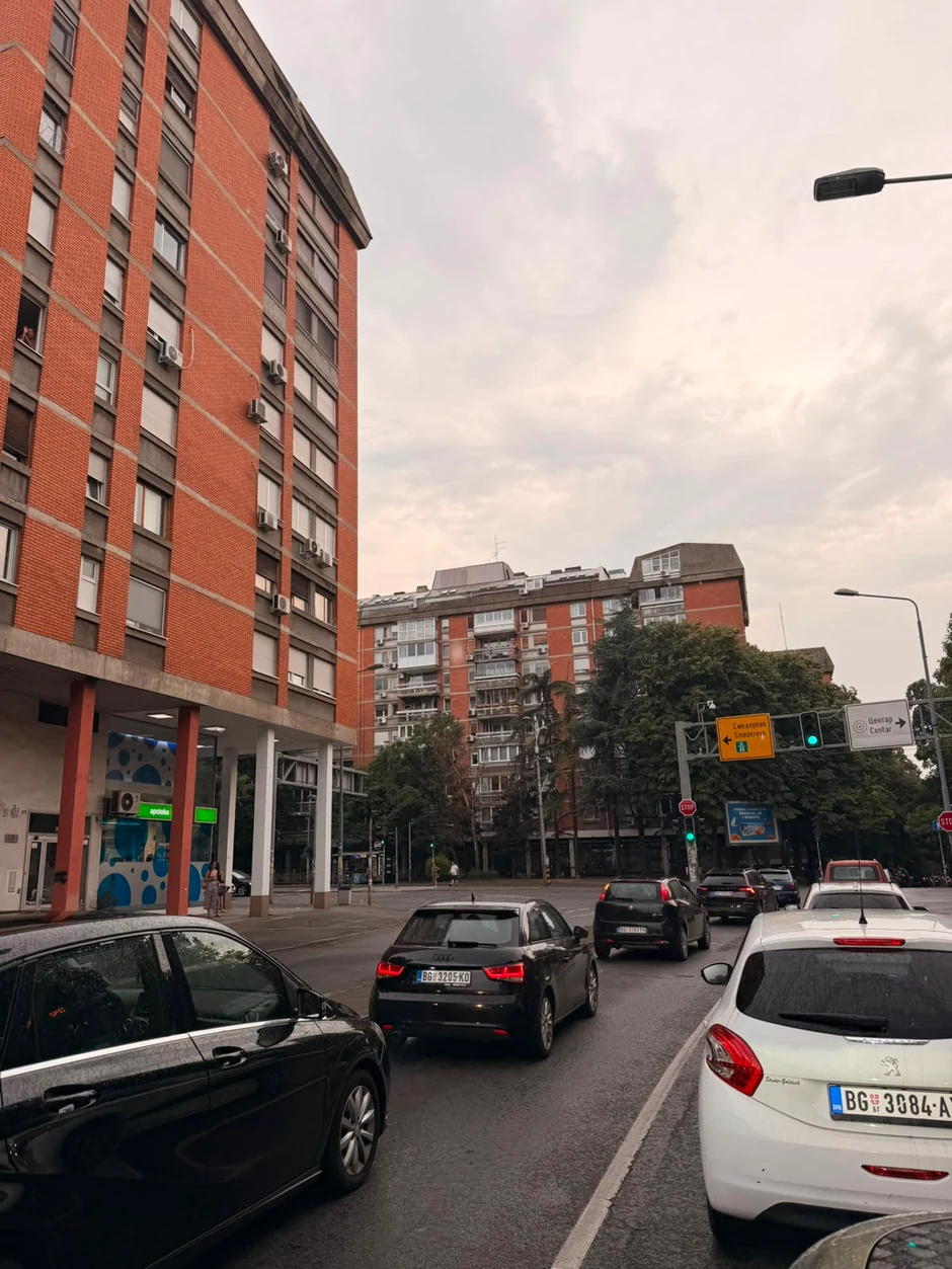 kiša u Beogradu
