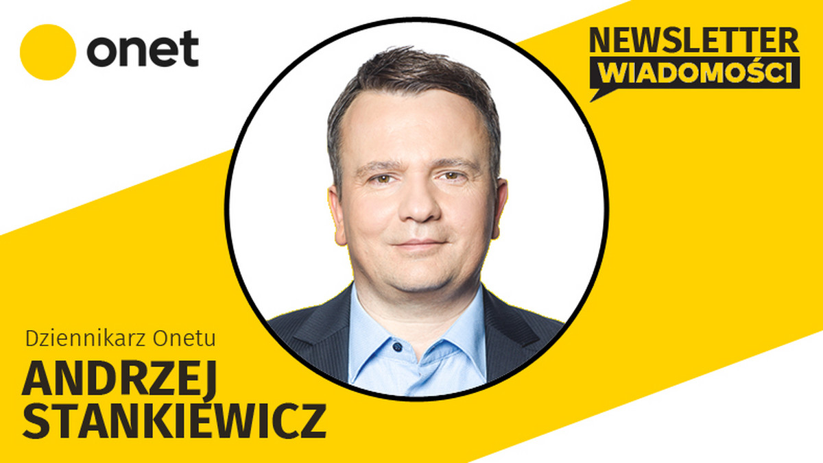 Newsletter Onetu. Andrzej Stankiewicz: Trzaskowski ukrył szyld Platformy