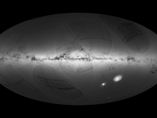Mapa nieba sondy Gaia