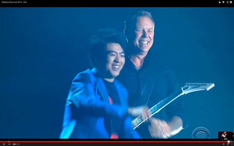Metallica i Lang Lang na gali Grammy 2014