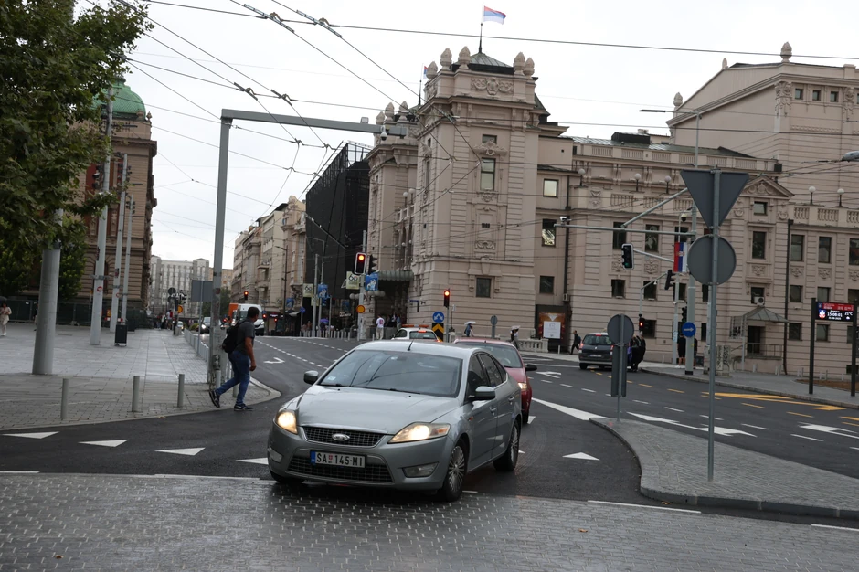 Ulice u centru Beograda ponovo otvorene za saobraćaj