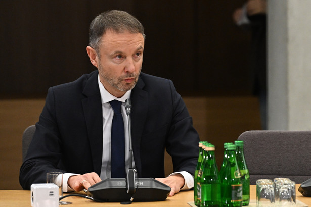 Tomasz Szczegielniak podczas przesłuchania na posiedzeniu sejmowej komisji śledczej